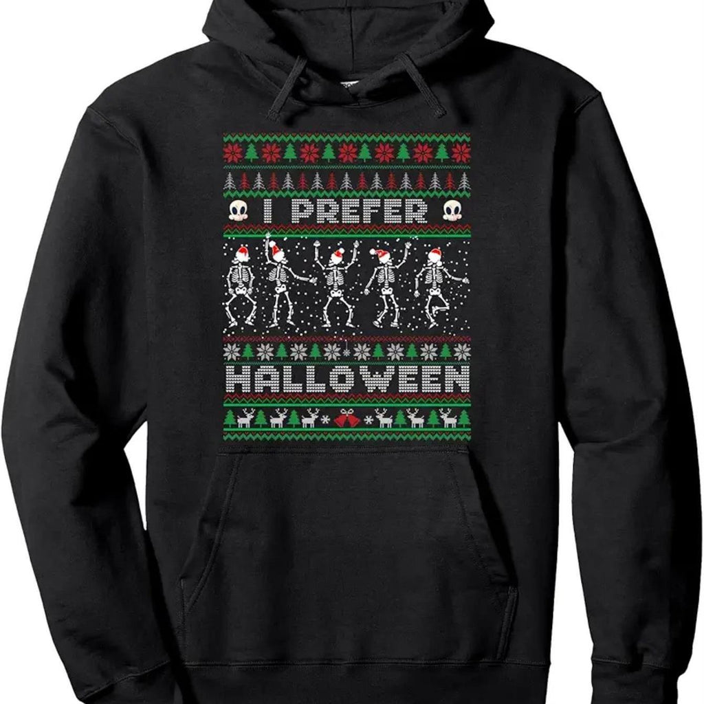 I Prefer Halloween & Christmas Hoodie