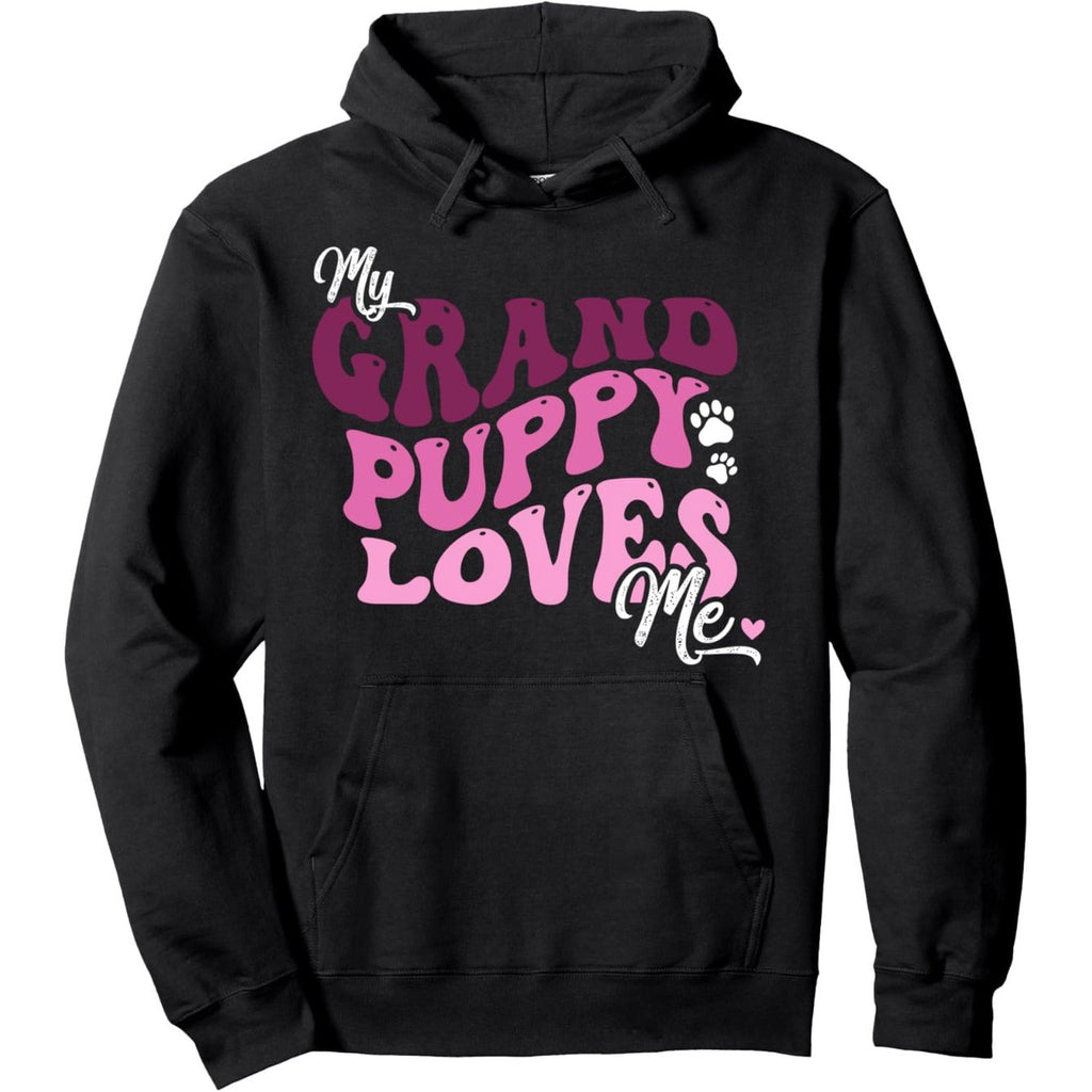 Grandpuppy Loves Me" Dog Grandma Hoodie
