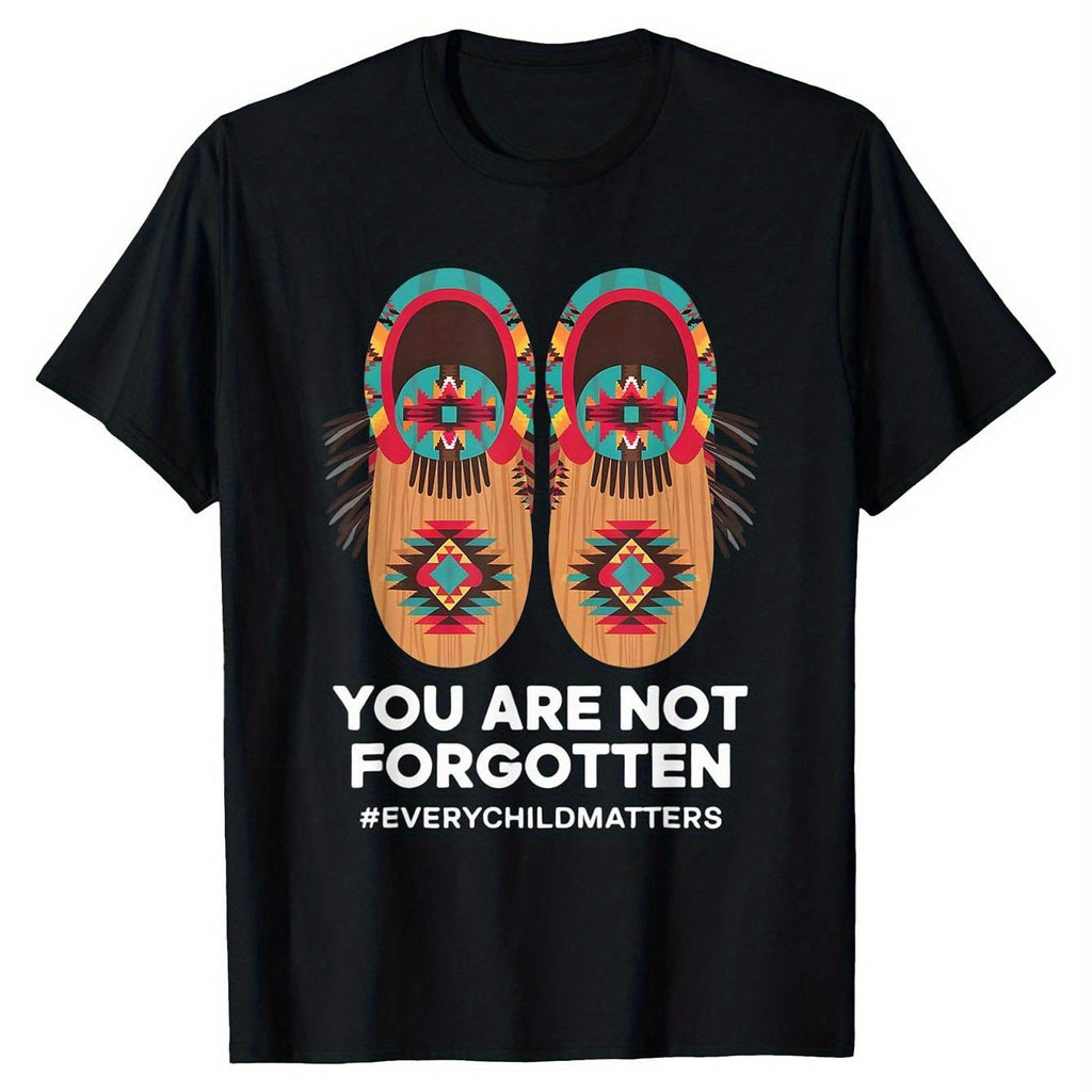 MMIW Awareness Mens-Shirt % Cotton, Solid Color