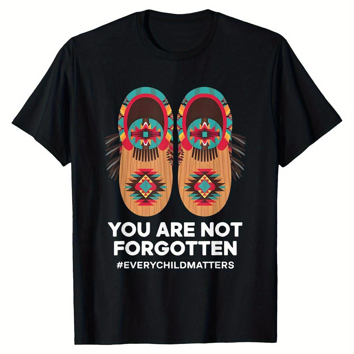 MMIW Awareness Mens-Shirt % Cotton, Solid Color