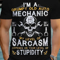 Plus Size Mens Alphabetic Graphic Print Tees - Soft Crew Neck, Comfort Fit, Slight Stretch Knitted Fabric, Casual Summer T-Shirts for Adults