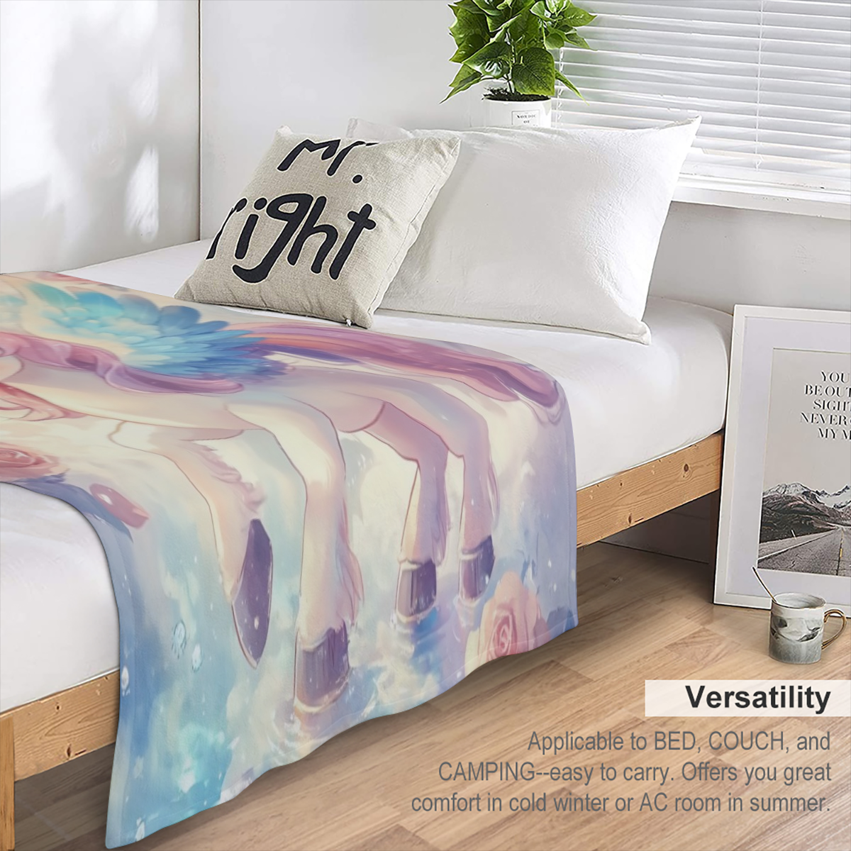 1pc Funny Blanket, Multifunctional Soft Outdoor Blanket - Great for Home Decoration, Outdoor Excursions, Valentine' S Day, Christmas, Thanksgiving, New Year' S Eve & More - An Amazing Gift