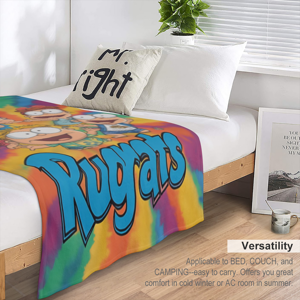 1pc Cozy Eagle Print Fleece Blanket - Soft, Warm, and Lightweight Flannel Throw for Ultimate Comfort - Perfect for Sofa, Bed, Travel, Camping, Living Room, Office, Couch, Chair, and Bed, Great Gifts f