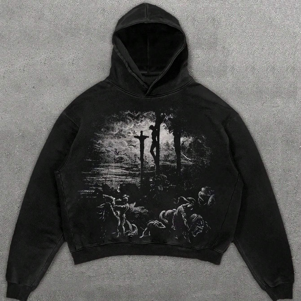 Hoodie Men's avec impression de