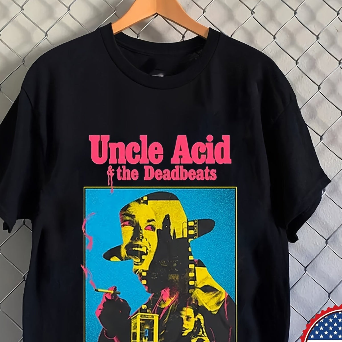2026 New Uncle Acid And The Deadbeats Band Phone T-Shirt | Full -5XL, Fabric, Style, Print Pattern
