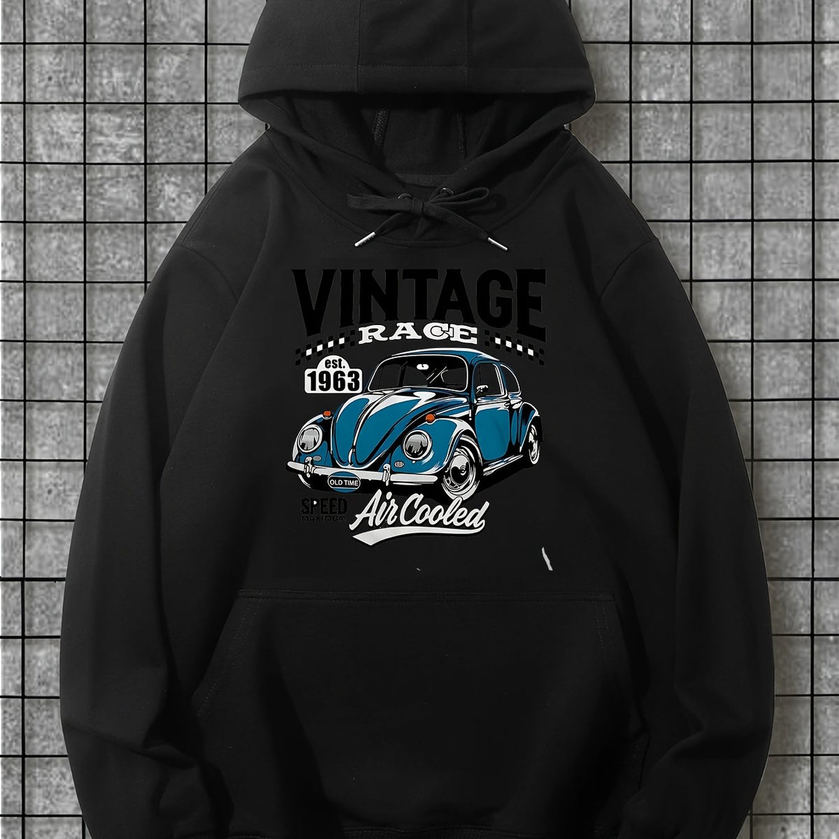Men's 1963 Beetle Racing T-Shirt Hoodie