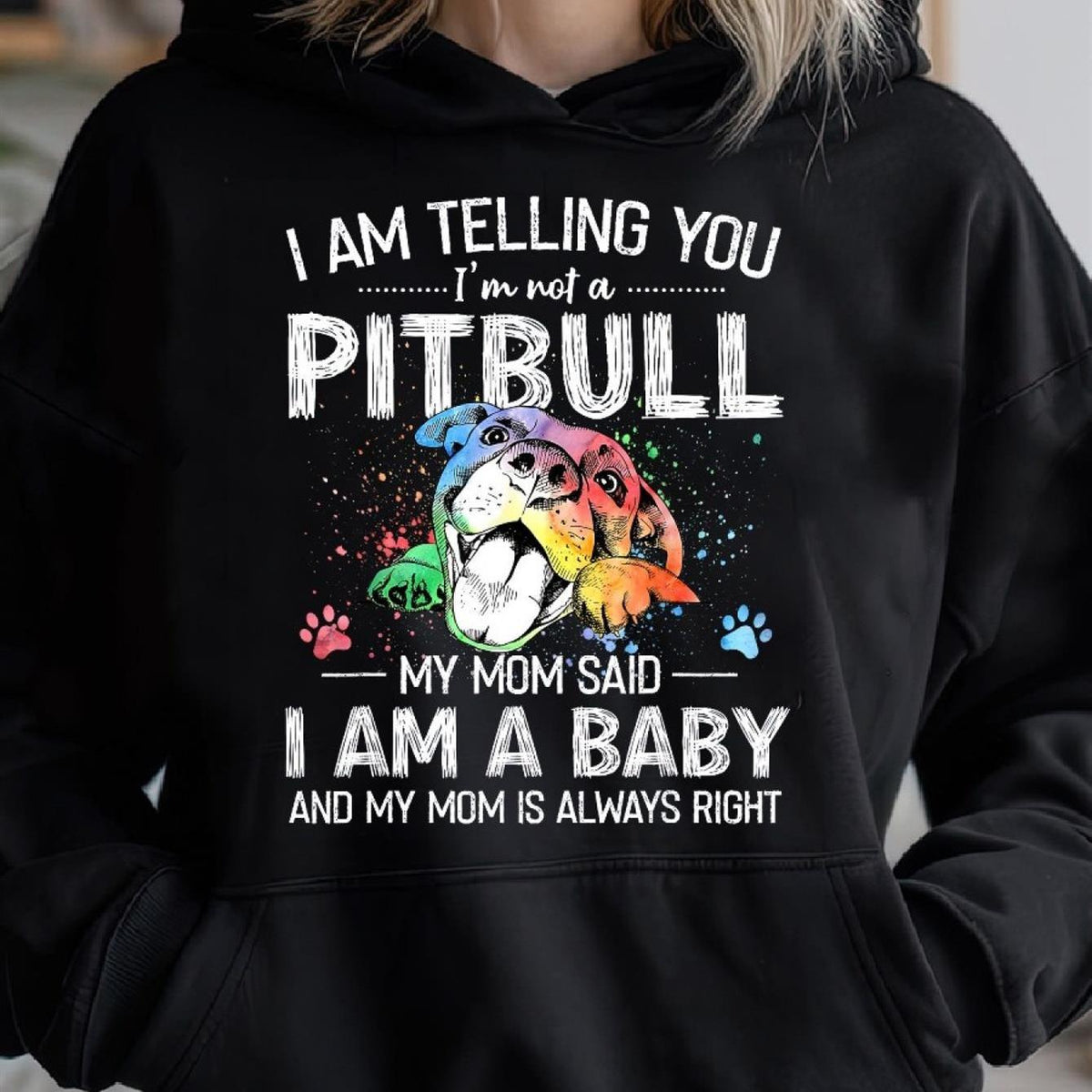 Women's Pitbull Dog Lover Hoodie