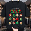 12 Days of Veterinary Medicine Vet Tech Christmas T-Shirt for Men & Women - 100% Cotton Casual Fit S-XXL, Vet-Themed 12 Days Countdown with Surgery, Radiology, Anesthesia Icons - Funny Gift for Veterinarians, Vet Techs, Animal Lovers