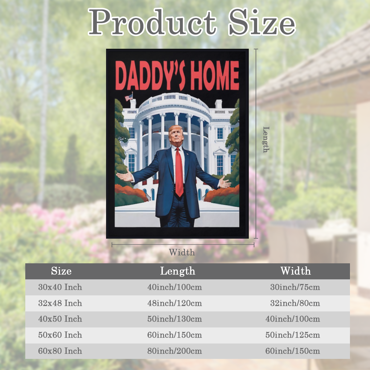 1pc Daddy'S Homes Trump Ugly Christmas Xmas Pajamass Throw Blanket Fall Blankets and Throws Blankets for Bed152.4x127.0 cm