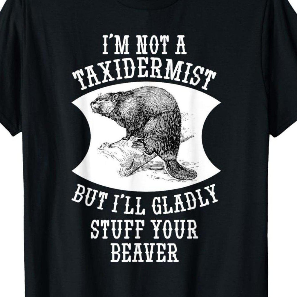 Men's Funny Raccoon Leather Organizer Slogan T-Shirt - Retro Loose Fit Short Sleeve Tee with "I'm Not a Leather Organizer..." Funny Phrase, Casual Humorous Gift for Outdoor & Casual Attire, PLUS SIZE
