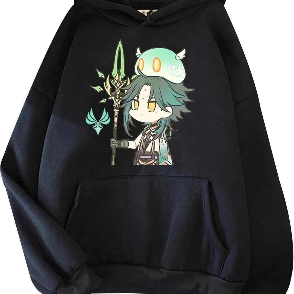Genshin Impact Xiao & Hu Tao Sweat à Hoodie