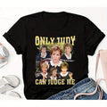 MenGifts Mens Vintage Judy Judge Saying TBirthday HimShirt Birthday Him Black with Golden Lettering