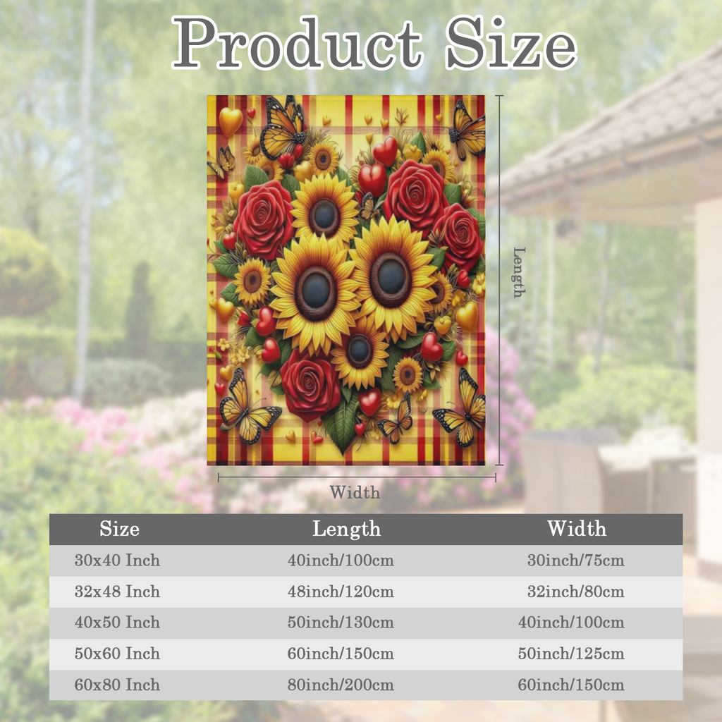 1pc Sunflower Throw Blanket Sunflower Gifts for Girls Boys Adults, Women Men Soft Cozy Warm Plush Fluffy Fuzzy Blanket Birthday Festival Decor, Father'S Day, Mother'S Day, Valentine'S Day Blankets, So