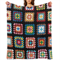 Amazing Cozy All-Season Flannel Throw Blanket with Charming Print - Tear-Resistant, Machine Washable for Couch, Camping & Travel