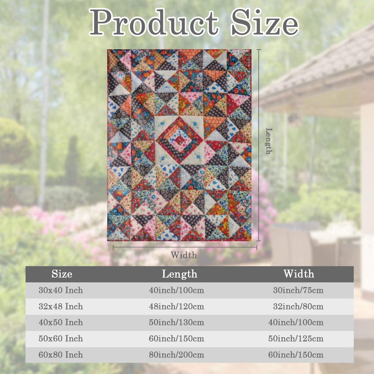 1 piece flannelette blanket, vintage geometric prismatic floral print blanket, warm soft sofa bed sofa car office camping travel blanket, suitable for all seasons gift blanket