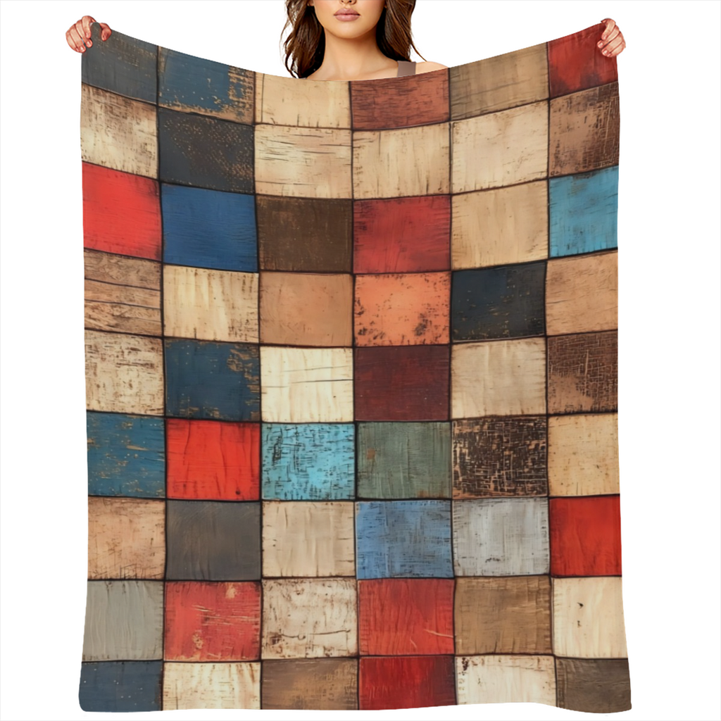 1pc Inspirational Quote Fleece Throw Blanket, 1 Letter Envelope Design, Cozy Warm Lightweight Skin- Friendly Microfiber, All- Season Use, Multiple Sizes Available, Durable Polyester, Digital Print, Kn