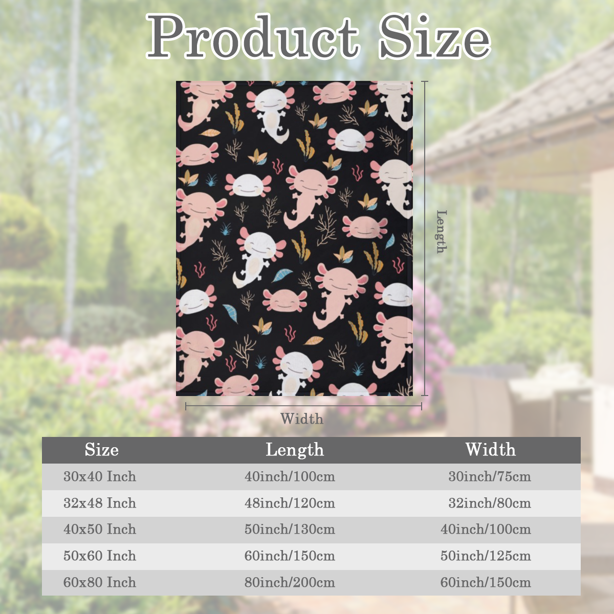 Axolotl Blanket Ultra Soft Flannel Throw Blanket Gifts for Axolotl Lovers Blankets for Girls Boys Kids Women Adults Stuff