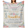 1pieza Regalos para Abuelita Manta, Regalos de cumplea?os para Abuela, Regalos de Abuela de los nietos, Regalos ¨²nicos de cumplea?os para Abuela, Manta de regalo de Abuelita de la nieta
