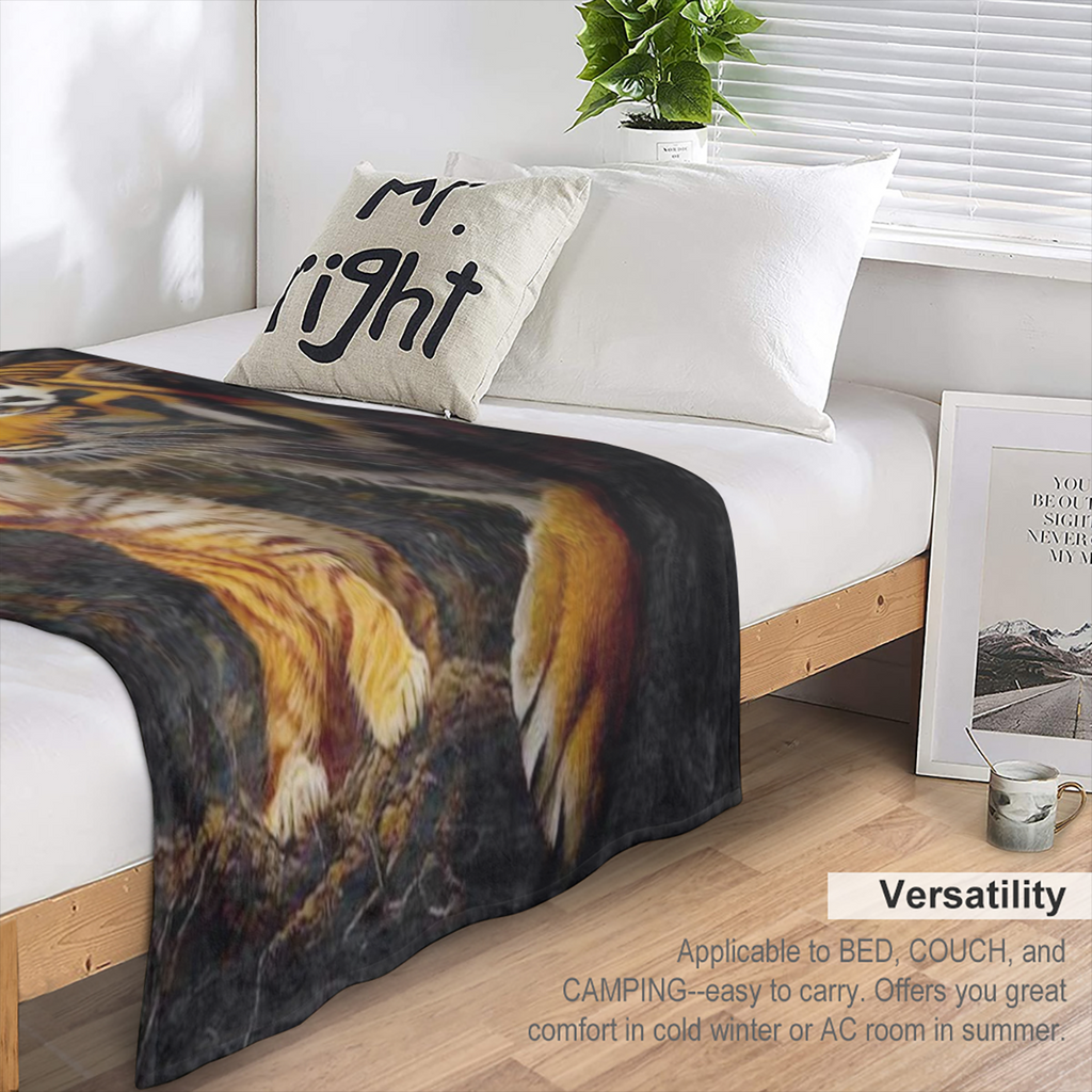 Cozy Bohemian Pattern Soft Warm 100 Polyester Machine Washable Perfect Gift for Friends Family Ideal for Napping Camping Travel and Home Decor 356