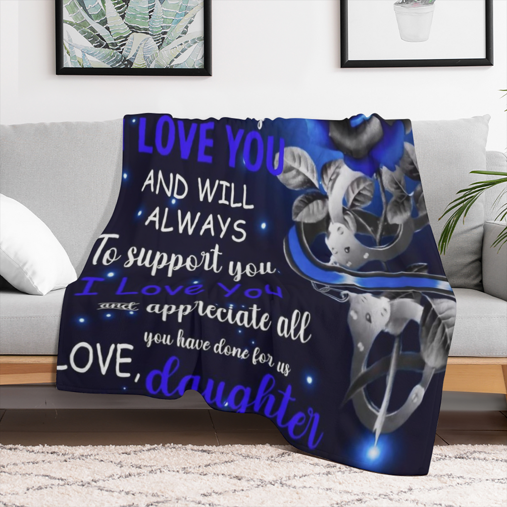 1pc Gifts For Mom, Throw Blanket To My Mom From Daughter Son, Birthday Gifts For Mom, Mom Gifts, Soft Bed Flannel Mother Blanket, Happy Mom Birthday Gifts ( Mom Birthday Gifts, 60 X 50) , Soft And Com