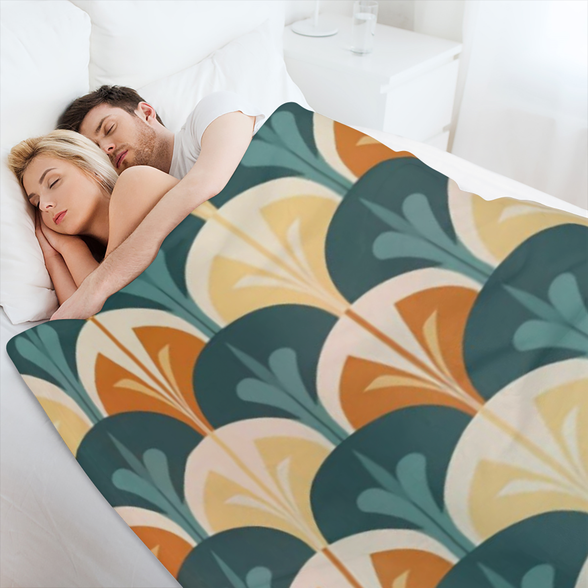 Comfort Revolution Anti- Pilling Flannel Blanket with Velvet Feel, Shrink- Free & Crease- Resistant, Quick- Dry & Effortless Care, Hypoallergenic Choice for Allergies & Asthma, HandMachine Washable, G
