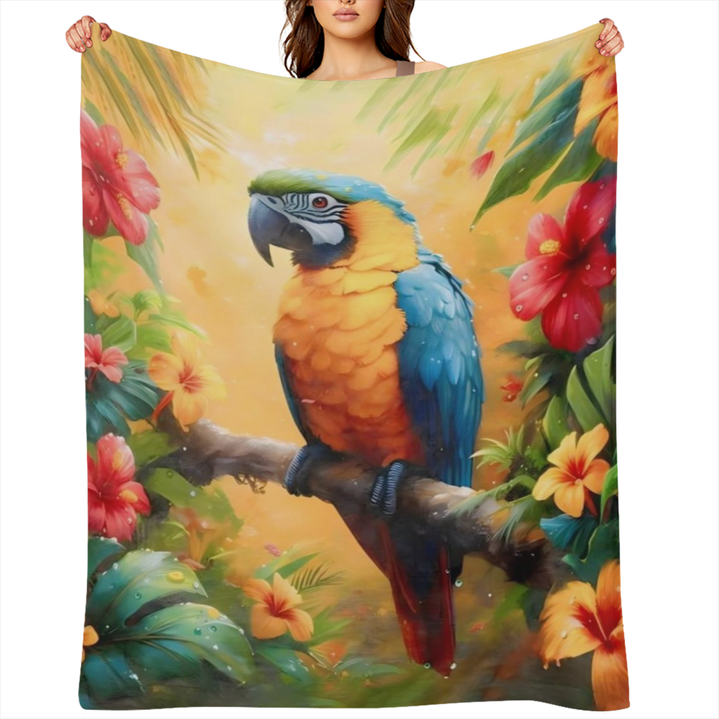 Cozy Bohemian Pattern Soft Warm 100 Polyester Machine Washable Perfect Gift for Friends Family Ideal for Napping Camping Travel and Home Decor 373