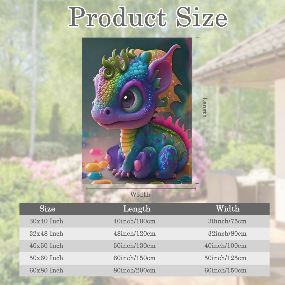 1pc Glam Style Dragon Print Flannel Throw Blanket 100 Polyester All Seasons Machine Washable Stain Tear Resistant Digital Print Quilted Knit Fabric 200- 250gsm - Multipurpose Home Leisure Nap Blanket
