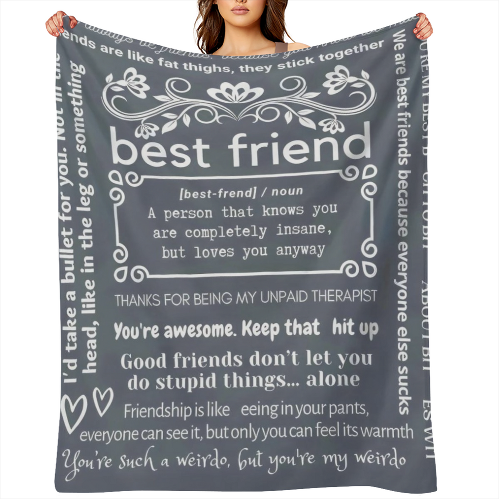 Blankets for Best Sisters Best Friends Soft Flannel Sofa Blankets TV Blankets Soft Blankets for Sofas Offices Camping Beds Trips And Living Rooms All Year Round