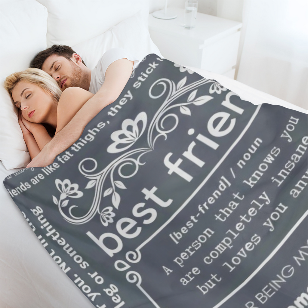 Blankets for Best Sisters Best Friends Soft Flannel Sofa Blankets TV Blankets Soft Blankets for Sofas Offices Camping Beds Trips And Living Rooms All Year Round