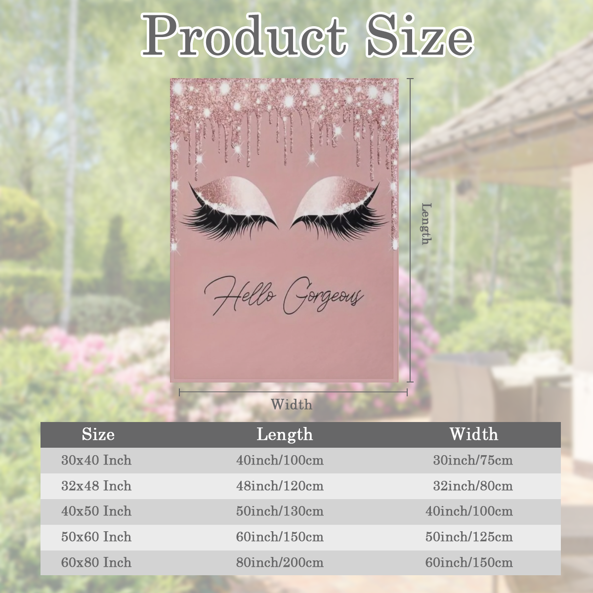 1pcs Sweet Makeup Art Eyelash Pattern Flannel Blanket Nap Throw Blanket Soft Sofa Bed Blanket