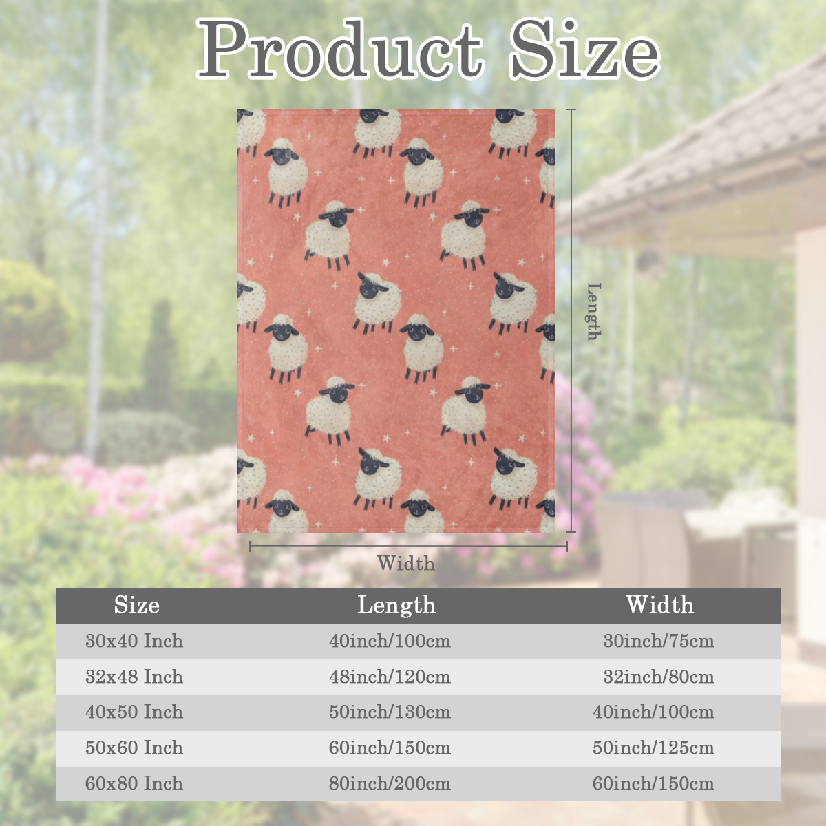 Adorable Sheep Blanket Ultra Soft, Fuzzy, Lightweight, Cozy And Warm Flannel Cute Sheep Throw Blankets, for Men Women Adults Perfect for Couch, Bed, Travel And Living Room