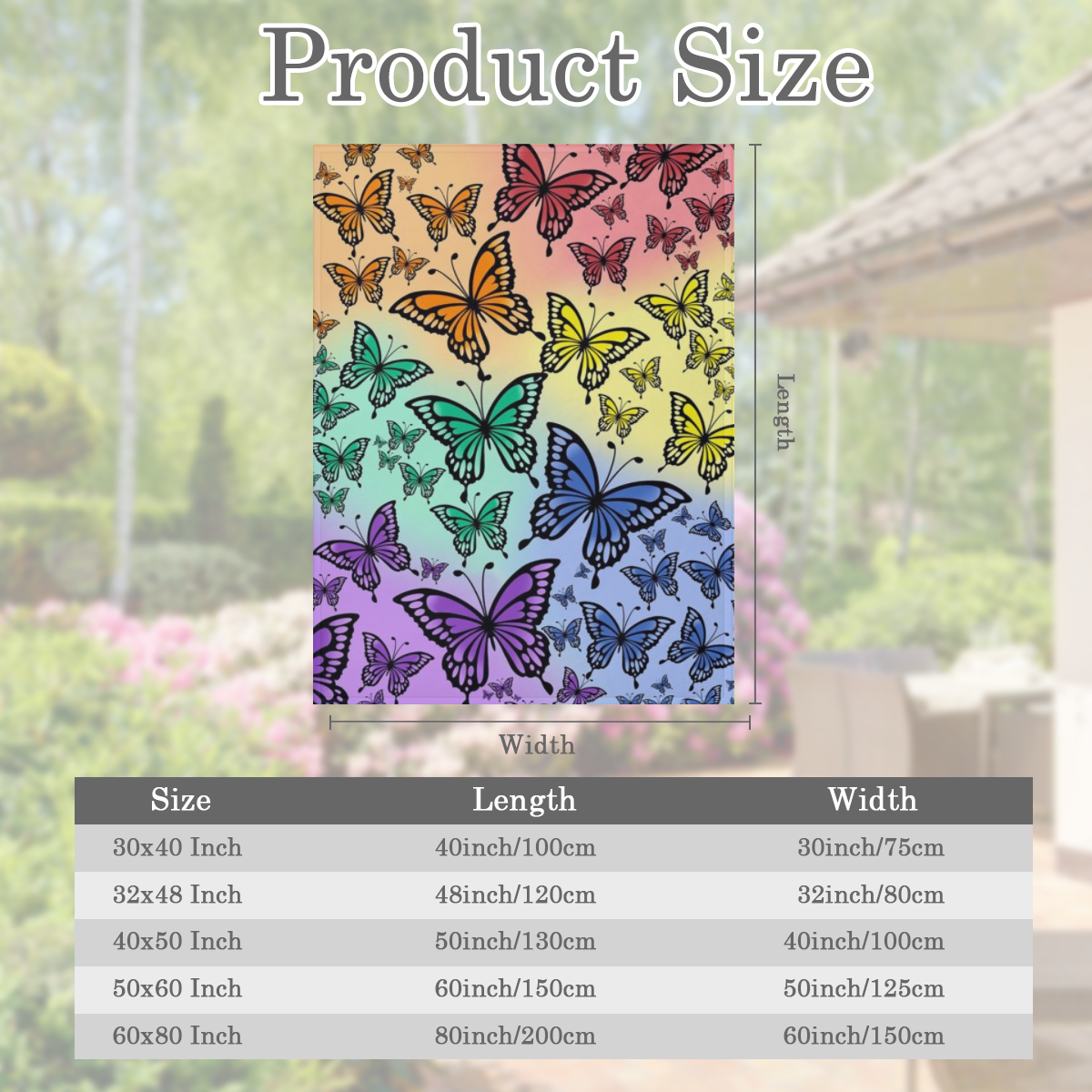 Butterfly Flannel Sofa Blanket Soft Lightweight Warm Shawl Knitted Plush Comfortable Decorative Blanket Suitable for Sofa Bed40x30inch