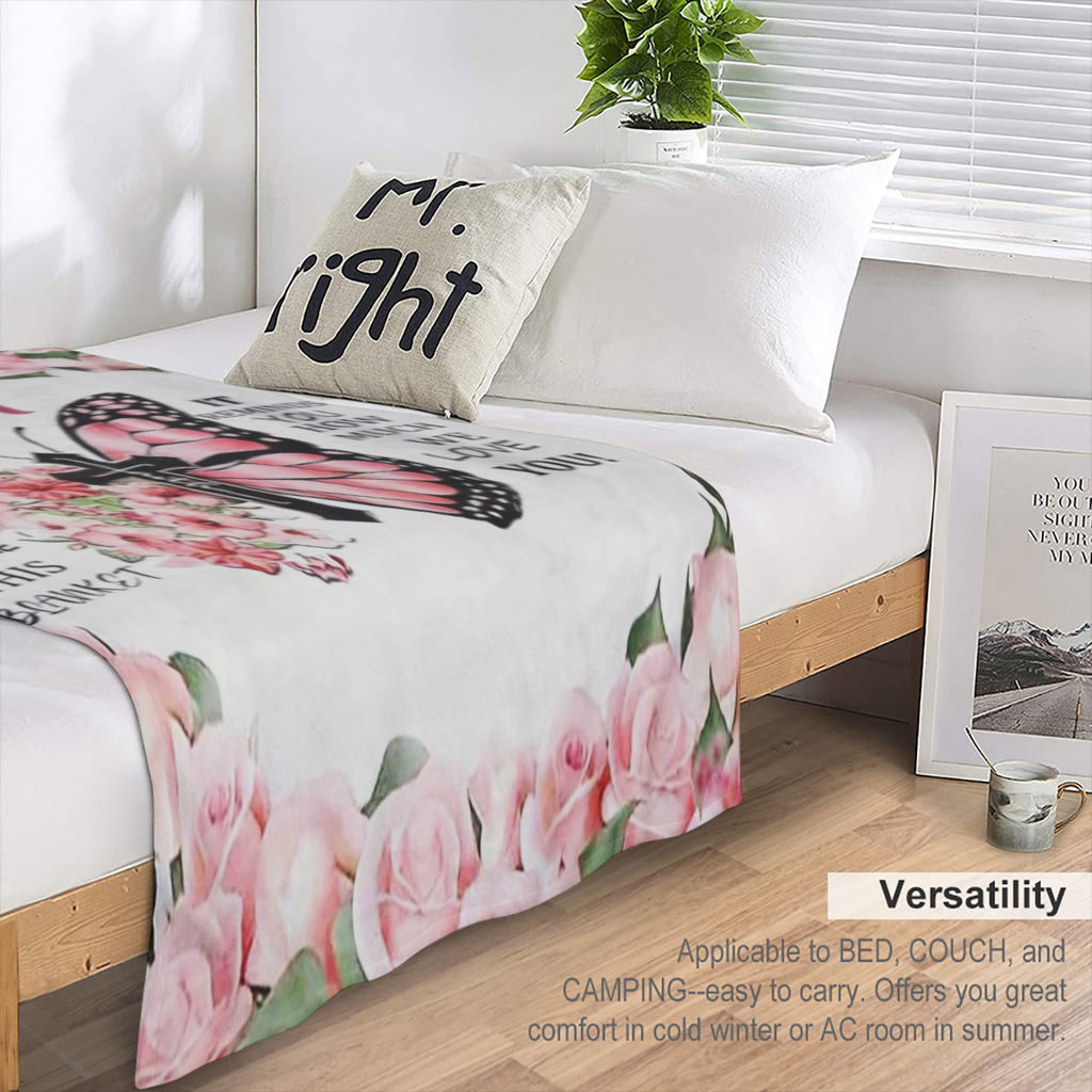 1pc Gifts for Mom Christmas Mom Birthday Gifts Mom Blanket Gifts for Mom from Daughter Son Mom Gifts for Thanksgiving Mothers Day Love Reminder Blanket Gifts for Mom Local Warehouse