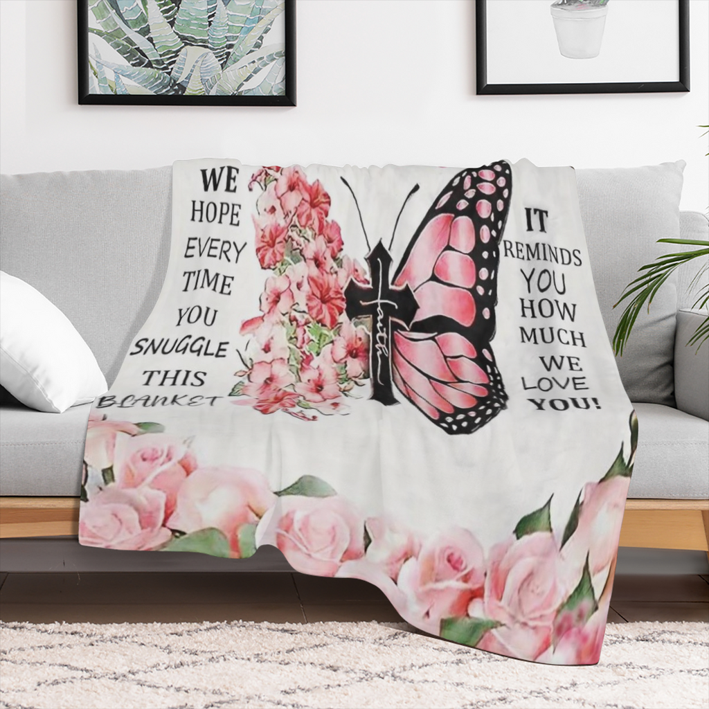 1pc Gifts for Mom Christmas Mom Birthday Gifts Mom Blanket Gifts for Mom from Daughter Son Mom Gifts for Thanksgiving Mothers Day Love Reminder Blanket Gifts for Mom Local Warehouse