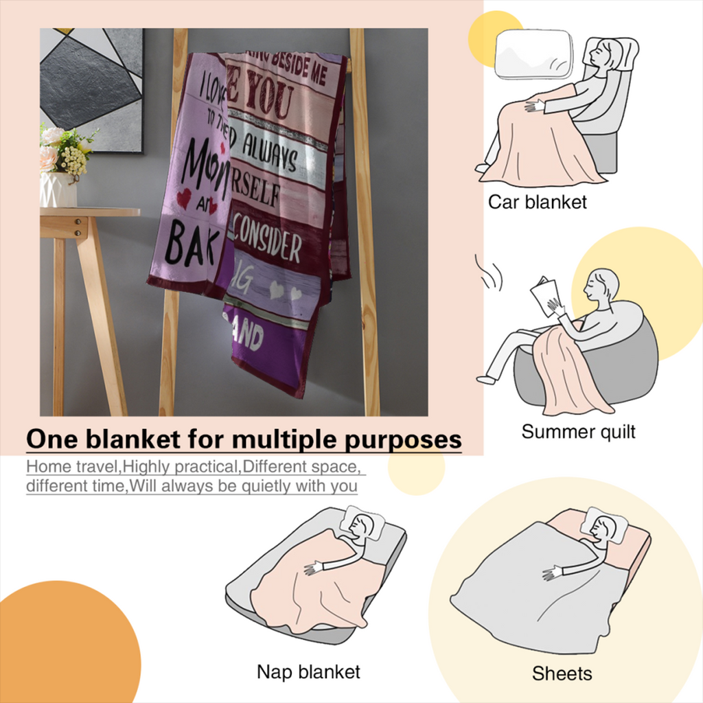 Blanket Gifts for Wife Romantic Anniversary Birthday Gifts for Wife Her I Love You Presents for Wife from Husband to My Wife Warm Gifts for Christmas Valentine's Mother's Day