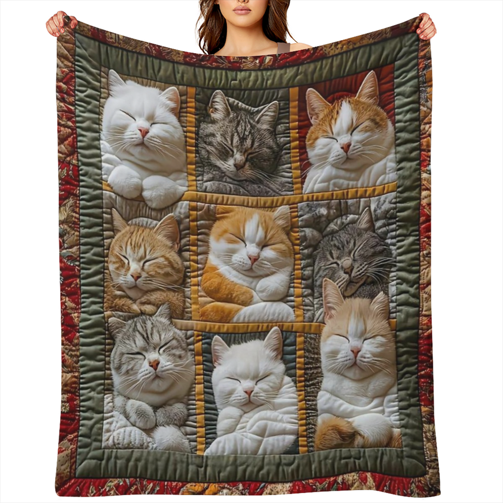 1 Celestial Comforter Plush Blanket For Cat Lovers - Modern All- season Versatile Soft And Lightweight Travel Blanket Sofa Blanket Bed Blanket And Travel Blanket - Ladies Perfect Gift A Unique All- pu
