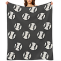Amazing Comfortable Lightweight Baseball Blanket, Soft And Warm, Suitable for Sofa, Office, Bed, Camping, Travel