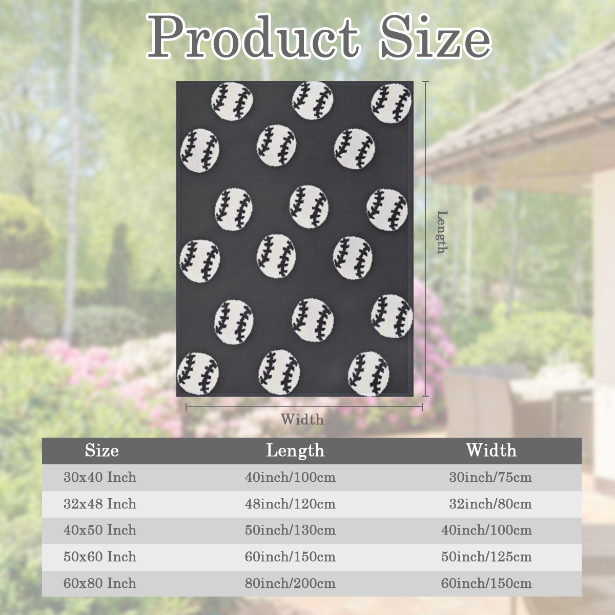 Amazing Comfortable Lightweight Baseball Blanket, Soft And Warm, Suitable for Sofa, Office, Bed, Camping, Travel