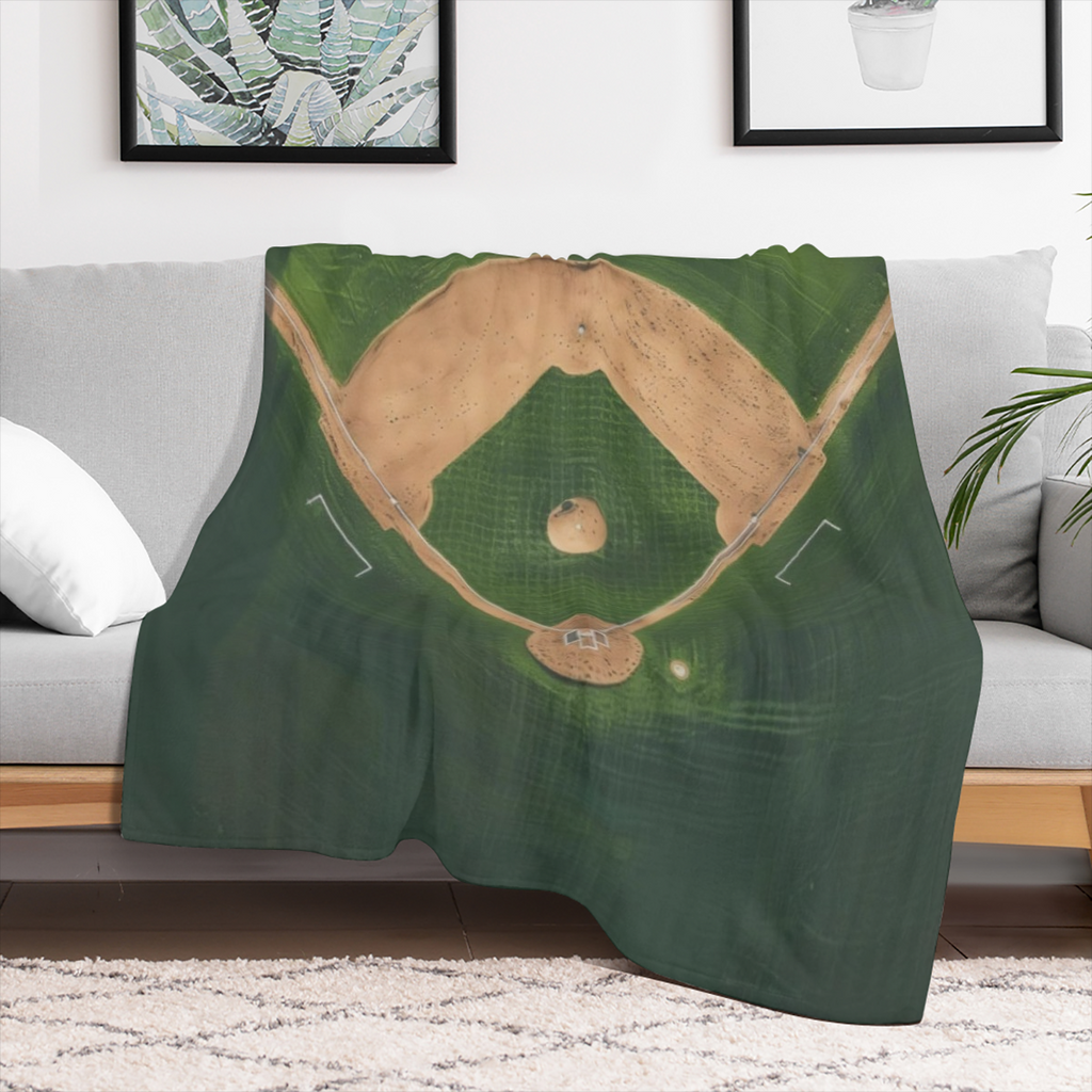 Baseball Blanket for Adults Boys Girls, Flannel Baseball Blankets Gifts, Baseball Field Throw Blanket for Sofa Couch Bed Living Room Soft Warm Cozy Baseball Decor