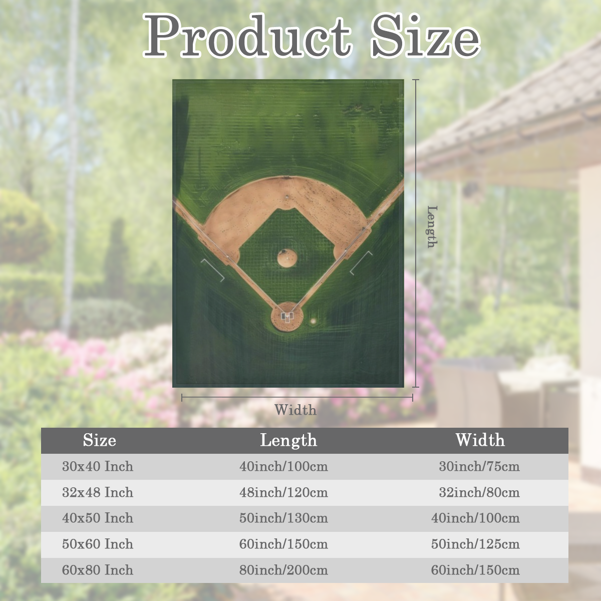 Baseball Blanket for Adults Boys Girls, Flannel Baseball Blankets Gifts, Baseball Field Throw Blanket for Sofa Couch Bed Living Room Soft Warm Cozy Baseball Decor
