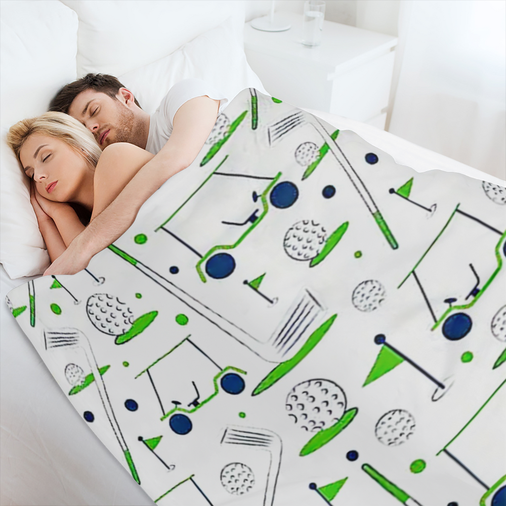 Cozy & Warm Couple' s Blanket - Perfect for Valentine' s Day, Christmas, Birthdays & Anniversaries - Soft Flannel Throw with Romantic Penguin Print, All- Season Hypoallergenic Bedding Cute Blanket