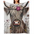 1pc Cozy Cosmic Planet Fleece Blanket - Soft, Warm, Lightweight Flannel Throw for Home, Travel, Camping - Digital Printing, Plush Fabric, Versatile, Space- Saving, Easy Care - Perfect for Sofa, Bed, L