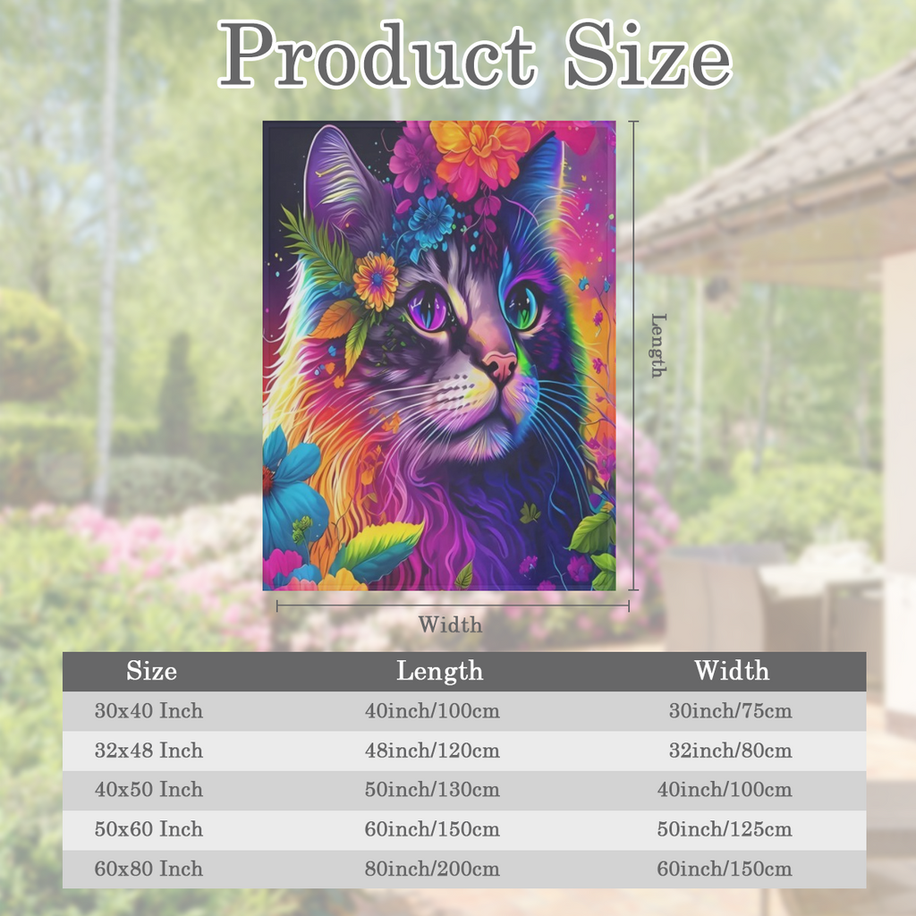 1pcs Cute Cat Cartoon Printed Adult Blanket Four Seasons Flannel Fleece Blanket Soft Warm Plush Blanket Sofa Bed Camping Travel Theater Ideal City Gift and Holiday Gift
