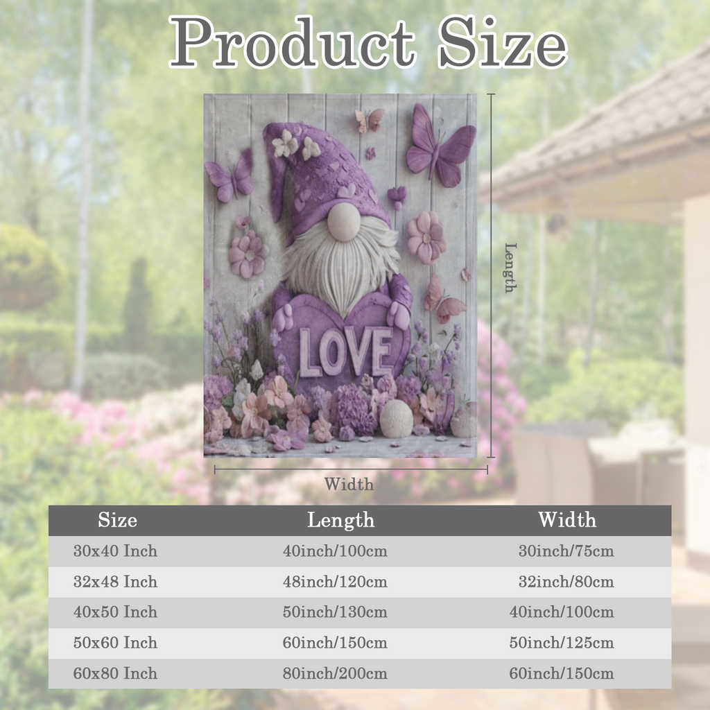 Cast a flannel blanket, emblazoned with butterflies and flowers on valentine' s day design, soft, warm and comfortable, suitable for sofa, bed, car, office, camping, travel, gifts all season, mixed co