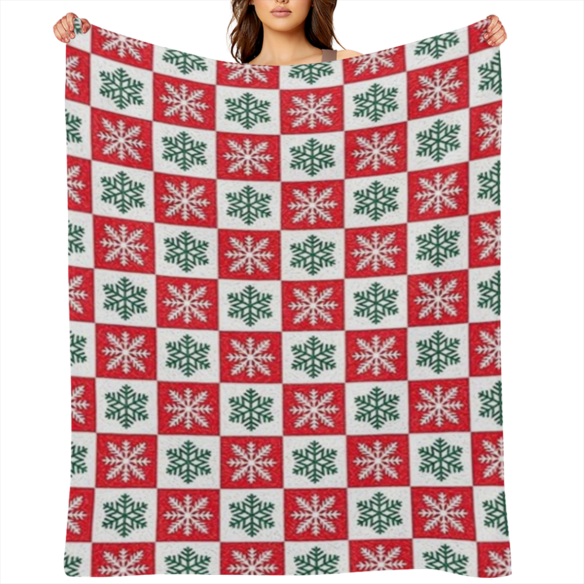 Buryeah 12pcs Christmas Throw Blankets Bulk 59 x 40 Soft Christmas Fleece Blanket Xmas Blankets and Throw Snowflake Deer Snowman Holiday Printed Blanket for Wedding Gift Donate Homeless Couch Bed, 280