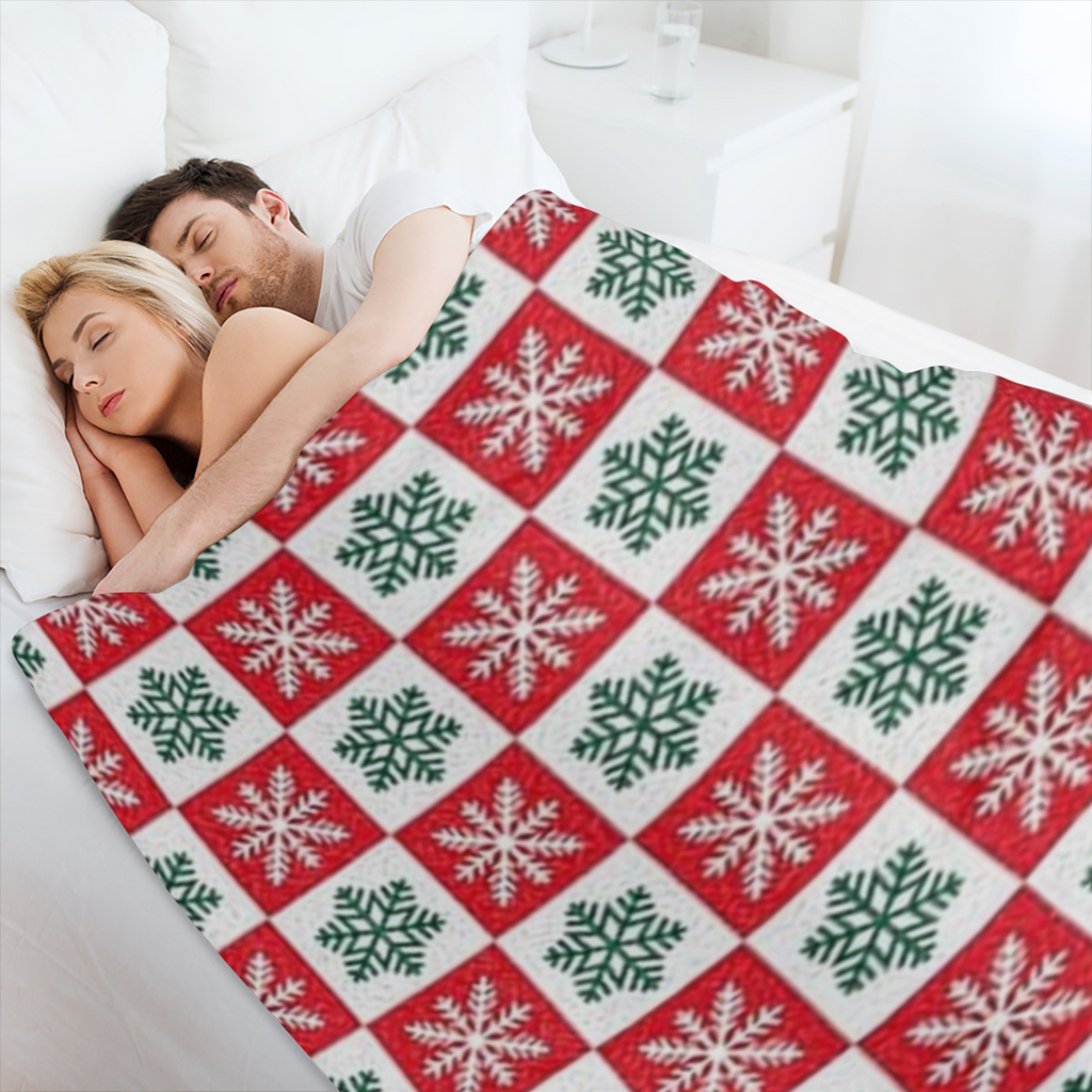 Buryeah 12pcs Christmas Throw Blankets Bulk 59 x 40 Soft Christmas Fleece Blanket Xmas Blankets and Throw Snowflake Deer Snowman Holiday Printed Blanket for Wedding Gift Donate Homeless Couch Bed, 280