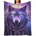1pc Adorable Little Princess Fleece Blanket - Ultra-Soft, Lightweight, Warm, and Cozy Flannel Throw for Sofa, Bed, Travel, Camping, Living Room, Office, Couch, Chair, and Bed - Digital Printing, Vibra