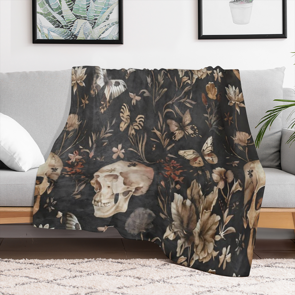 Cozy Red Dragon Flannel Throw Blanket - Soft, Warm & Lightweight for Couch, Bed, Travel, and Office Use - Versatile All- Season Gift