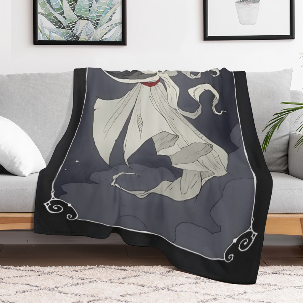 Manta de Franela Ultra-Suave con Estampado de Halloween - C¨®moda, para Todas las Estaciones, para Sof¨¢ y Cama, 100 Poli¨¦ster
