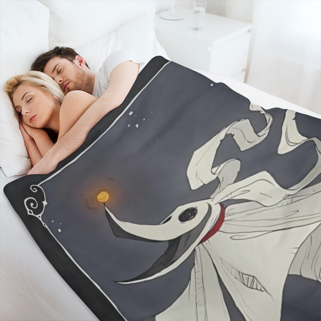 Manta de Franela Ultra-Suave con Estampado de Halloween - C¨®moda, para Todas las Estaciones, para Sof¨¢ y Cama, 100 Poli¨¦ster